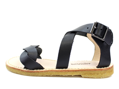 Angulus sandal black med spænde